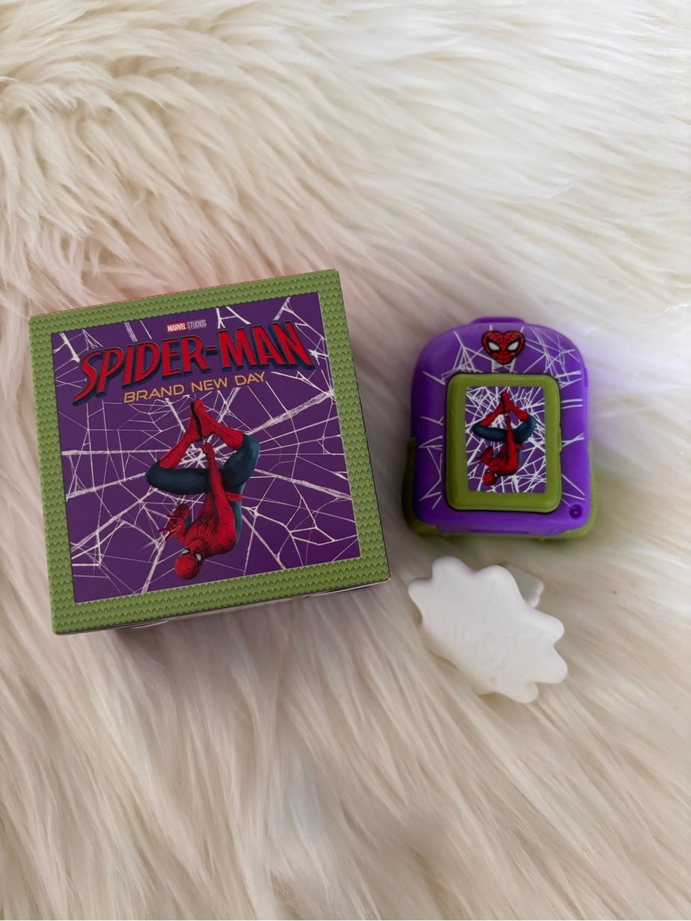 NEW McDonald’s Happy Meal Toy Marvel Spider-Man Brand New Day Toy Backpack
